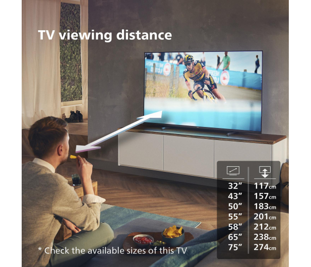 Philips 50PUS7608 50" LED 4K Dolby Atmos Dolby Vision - 1163498 - zdjęcie 5